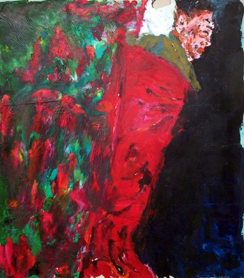 " Kim Jong IL #1 2011, Oil / Canvas, 80in.X 60in.
